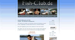 Desktop Screenshot of fish-club.de